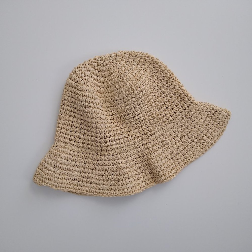 H&M Straw Bucket Hat | M